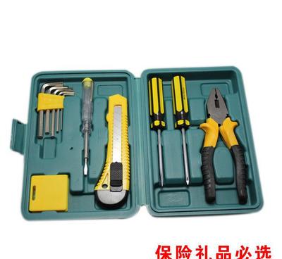 保險(xiǎn)禮品12套件家用五金組合套工具8012B 多功能汽車(chē)應(yīng)急工具的理想選擇